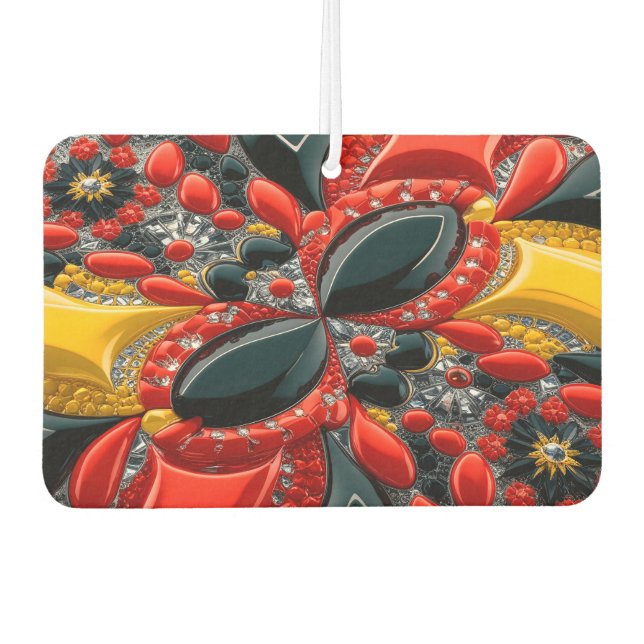 Car Air Fresheners with Germany Colours Design (Front)