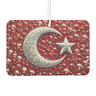 Car Air Fresheners with Turkish Colours Design