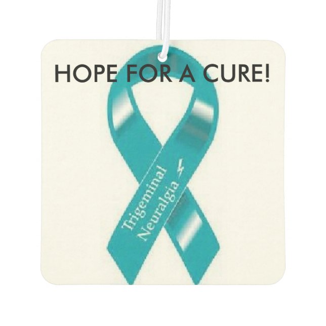 Car AirFreshener Trigeminal Neuralgia Awareness Car Air Freshener (Back)