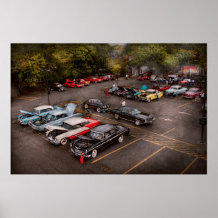 Car - Antique car show Poster