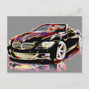 Car Art Postcard