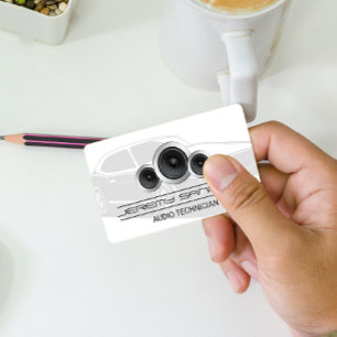 Car Audio Speakers Business Card