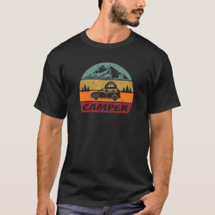 Car Camping Caravan Roof Tent Micro Camper T-Shirt