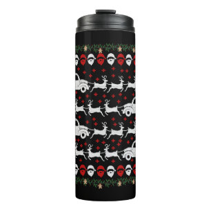 Car Christmas Thermal Tumbler