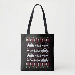 Car Christmas  Tote Bag