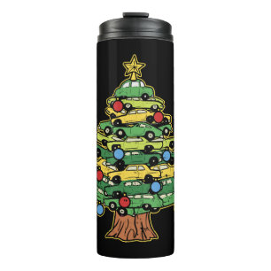 Car Christmas Tree Xmas Merry Christmas Car Thermal Tumbler