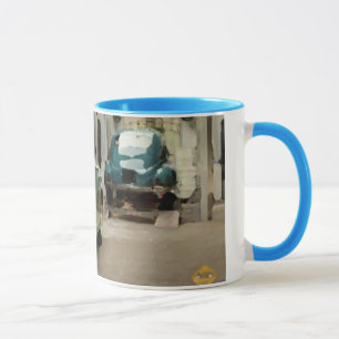 Car classic 325 ml Custom Colorful Taza Mug