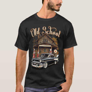 Car Classic Ride Old School Style At The Vintage G T-Shirt