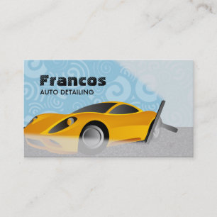 Car Cleaning business cards