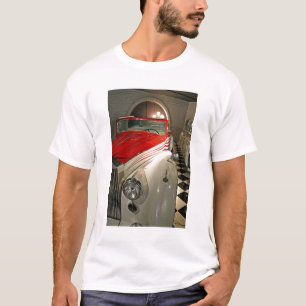 Car collection in The Liberace Foundation and T-Shirt