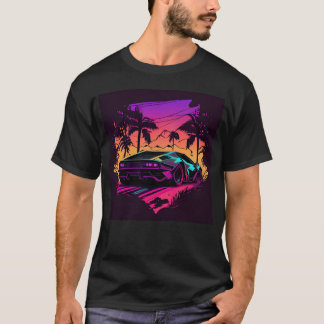 car colorful girl T-Shirt