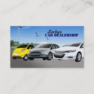 Car Dealership Business Cards