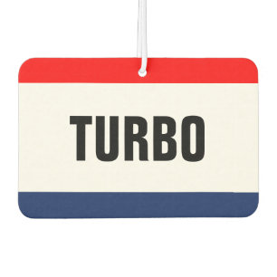 Car Dealership Turbo Promotion Customisable Air Freshener
