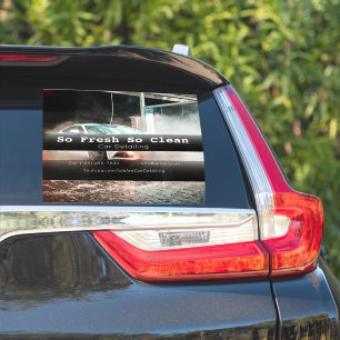 Car detailing company vehicle adverting business