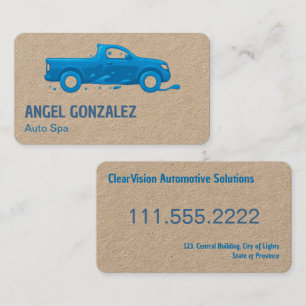 Car Detailing Premium Business Card
