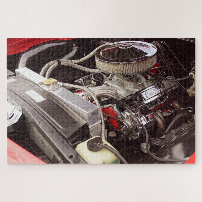 car engine 8 puzzle (Horizontal)