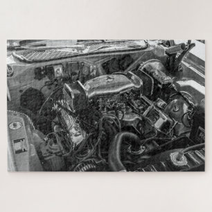 car engine 9 puzzle 