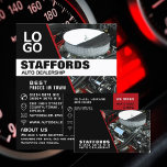 Car Engine, Auto Dealership Advertising Flyer<br><div class="desc">Car Engine,  Auto Dealership Advertising Flyers By The Business Card Store.</div>