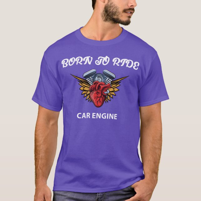 car engine funny T-Shirt (Front)