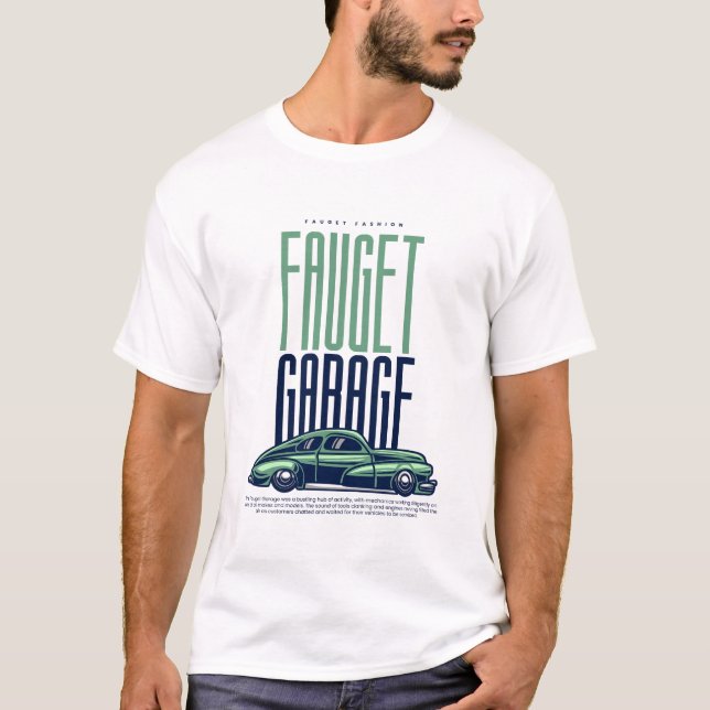 Car Engine Heartbeat Loud T-Shirt (Front)