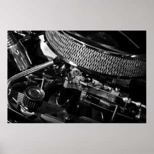Car Engine Poster/Print Poster
