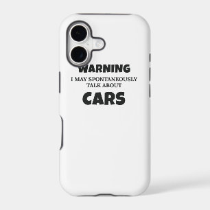 Car Enthusiast Gift Warning May Talk About Cars Gi