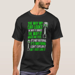 Car Enthusiast Racing Drifting Muscle Car Racecar T-Shirt