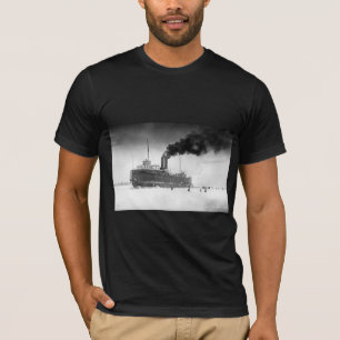 Car Ferry Ann Arbor #5 off Marine City, Michigan P T-Shirt