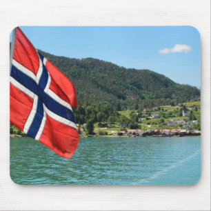 Car ferry in Norway mousepad