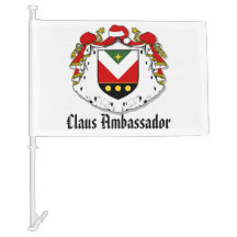 Car Flag - Claus Ambassador Shield