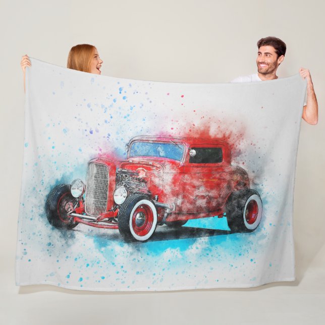 Car Fleece Blanket (In Situ)