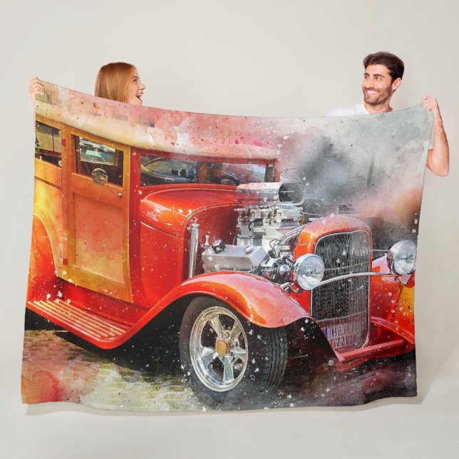 Car Fleece Blanket (In Situ)