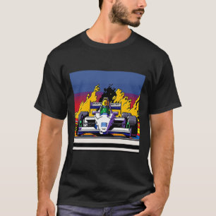 Car For Mechanic Sports Fan Retro 90s Video Game 1 T-Shirt