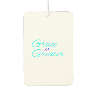 Car Freshener - Grace is Greater