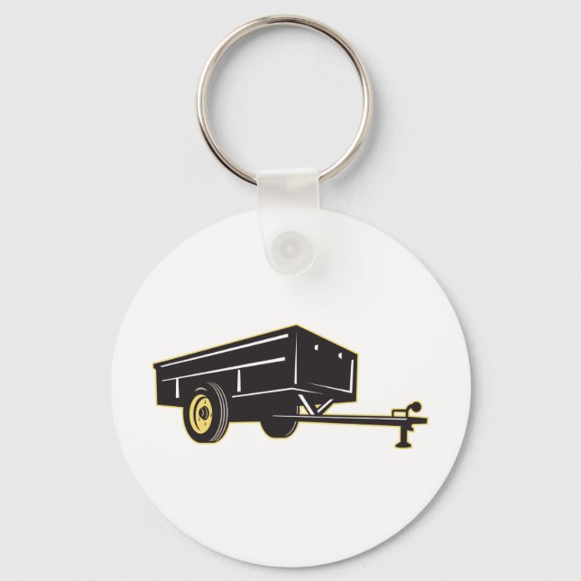 car garden utility trailer side key ring (Front)