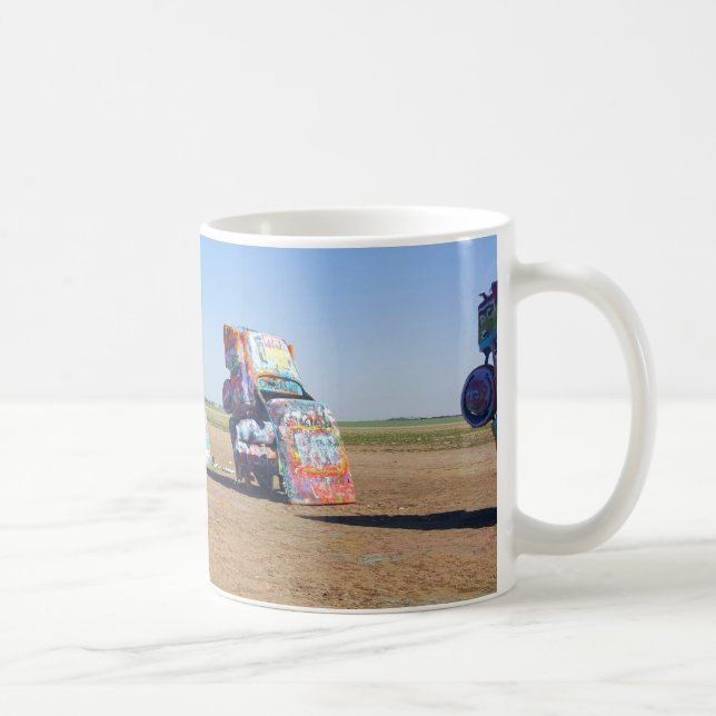 Car Graveyard Coffee Mug (Right)