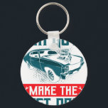 Car Guys Make The Best Dads Key Ring<br><div class="desc">A stylish keychain featuring a vintage classic car design. A perfect accessory for car lovers and collectors. Great for everyday use or as a small and thoughtful gift for classic car enthusiasts.</div>