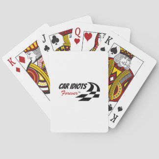 Car Idiots Forever playing cards