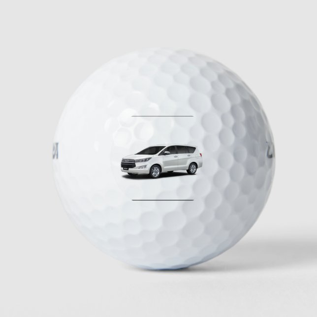 Car image boll golf balls (Front)