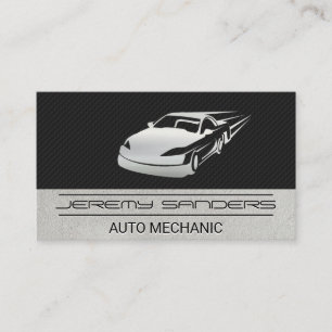 Car in Motion Business Card
