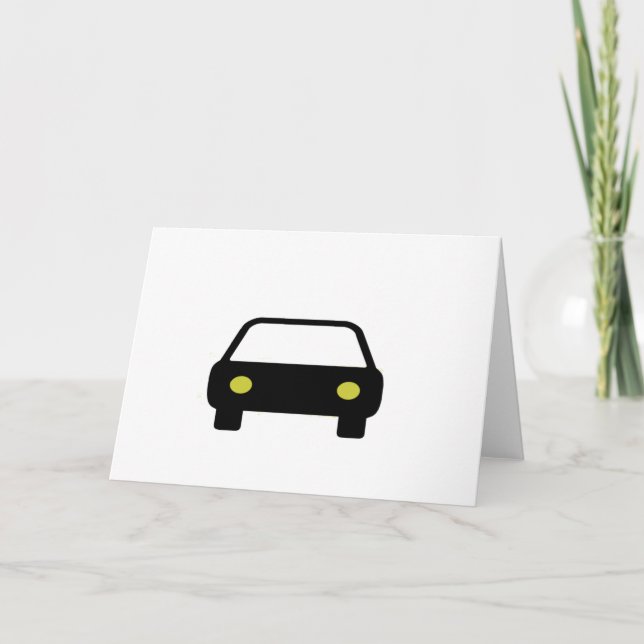 Car Items Card (Front)