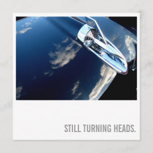 Car Lover 60th Birthday - Turning Heads Invitation