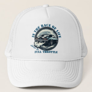 Car Lover Full Throttle Trucker Hat