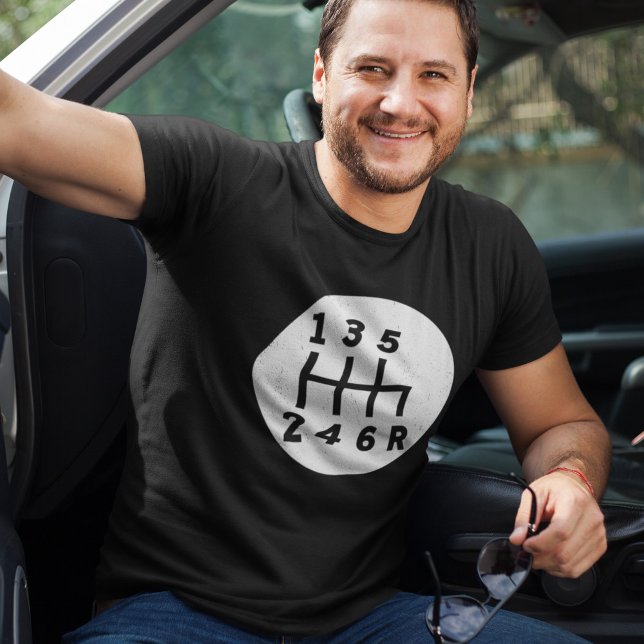 Car Lovers Manual Gear For Racing Driving T-Shirt (Creator Uploaded)