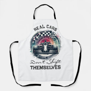 Car Lovers Rev Up Your Style Apron