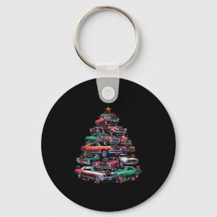 Car Madness Christmas Tree, Clic Muscle And Hotrod Key Ring