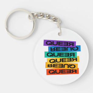 Car Magnet. LGBT+Pride. Queer.           Key Ring