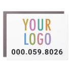 Car Magnetic Business Sign Custom Logo Promotional