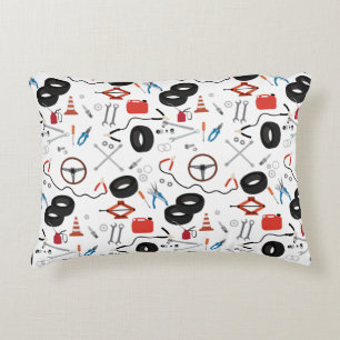 Car Mechanic Automotive Tools Decorative Cushion