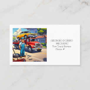" CAR MECHANIC " BUSINESS CARD